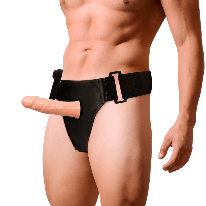 HARNESS ATTRACTION - GREGORY HOLLOW RNES MIT VIBRATOR 16.5 CM -O- 4.3 CM - INTIM SPACE Online Sexshop