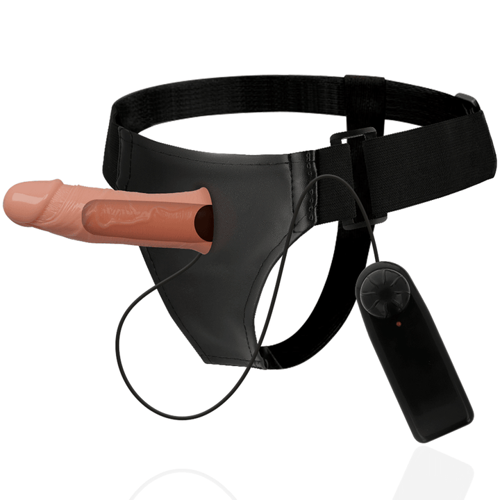 HARNESS ATTRACTION - GREGORY HOLLOW RNES MIT VIBRATOR 16.5 CM -O- 4.3 CM - INTIM SPACE Online Sexshop