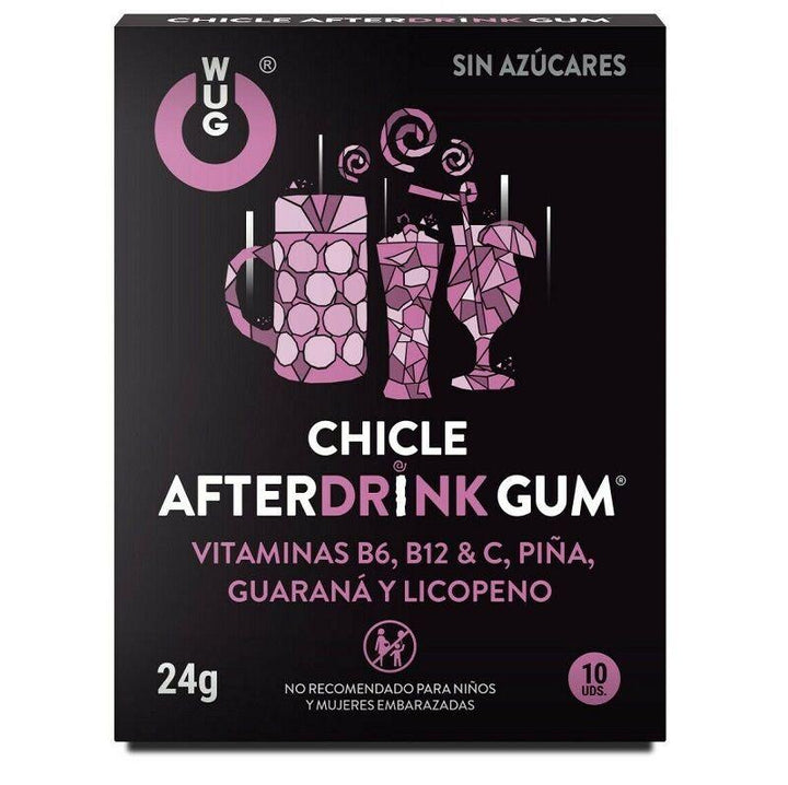 WUG GUM - AFTER DRINK HANGOVER 10 UNITS - INTIM SPACE Online Sexshop