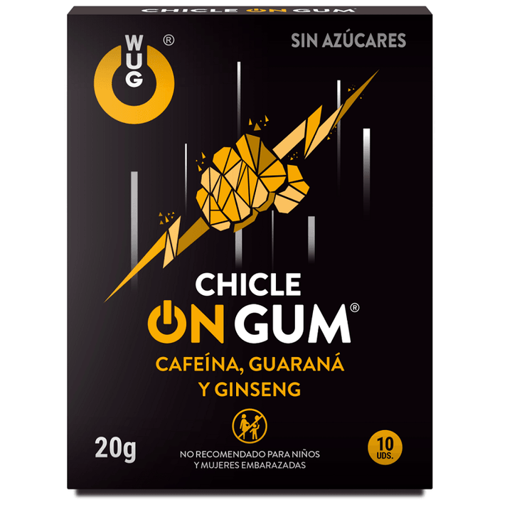 WUG GUM - ON CAFFEINE, GINSENG AND GUARANA GUM 10 UNITS - INTIM SPACE Online Sexshop