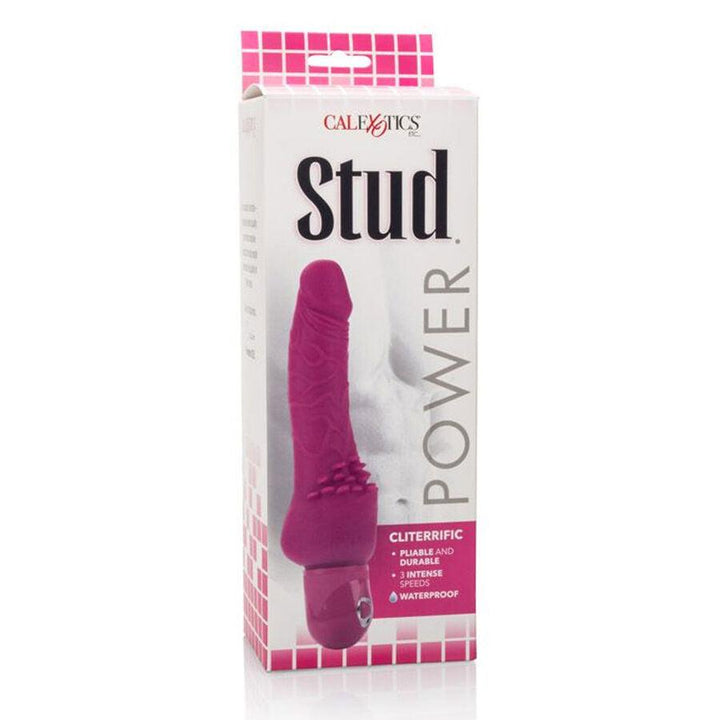 CALEXOTICS - POWER STUD CLITERRIFIC ROSA VIBRATOR - INTIM SPACE Online Sexshop