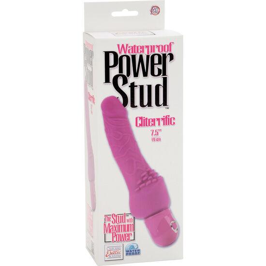 CALEXOTICS - POWER STUD CLITERRIFIC ROSA VIBRATOR - INTIM SPACE Online Sexshop