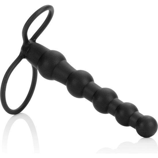 CALEXOTICS - BEADED DUAL PENETRATOR SCHWARZ - INTIM SPACE Online Sexshop