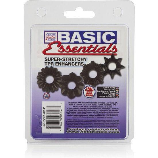 CALEXOTICS - BASIC ESSENTIALS 4ER-PACK - INTIM SPACE Online Sexshop