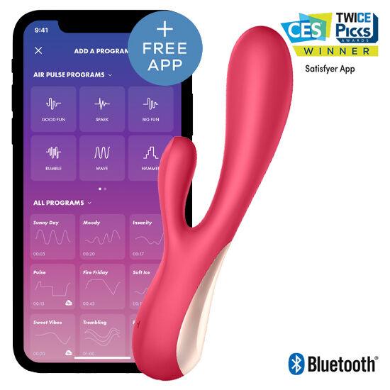 SATISFYER - MONO FLEX ROT MIT APP - INTIM SPACE Online Sexshop