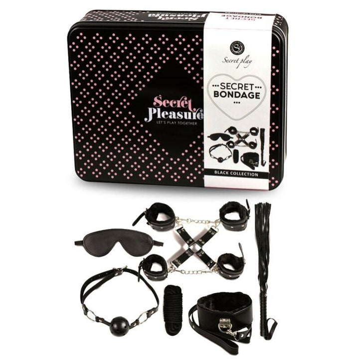 SECRETPLAY - BDSM SET - PCS SCHWARZ - INTIM SPACE Online Sexshop