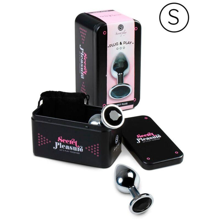 SECRETPLAY - ANALPLUG SCHWARZ S - INTIM SPACE Online Sexshop