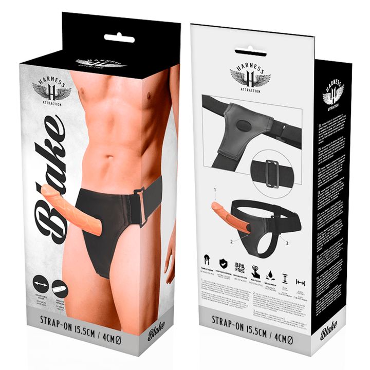 HARNESS ATTRACTION - RNES HUECO BLAKE 15.5 CM -O- - CM - INTIM SPACE Online Sexshop