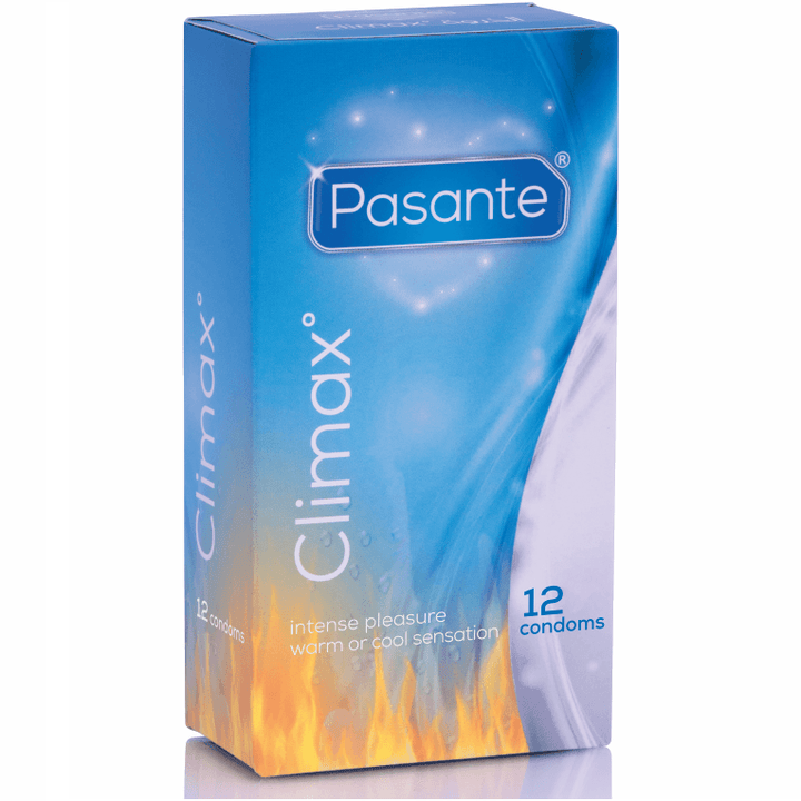 PASANTE - CLIMAX - HEAT EFFECT - 6 COOL EFFECT - 12 EINHEITEN - INTIM SPACE Online Sexshop