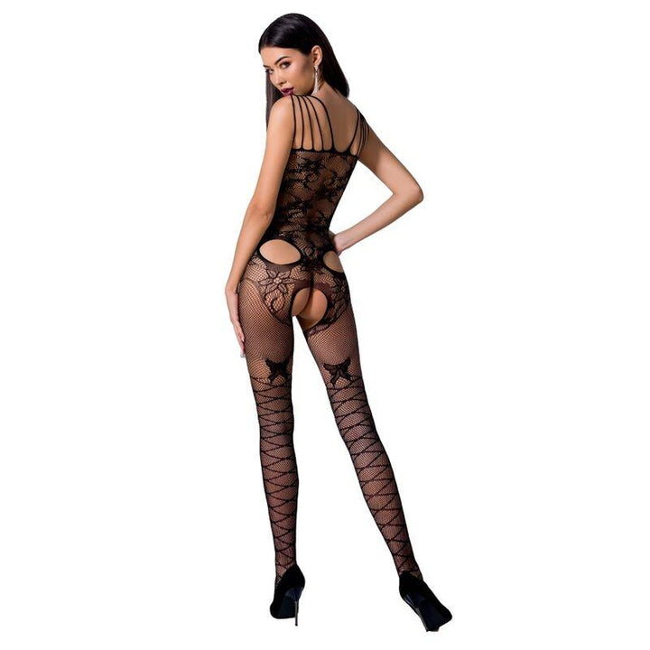 PASSION - WOMAN BS076 BODYSTOCKING EINE GRÖSSE SCHWARZ - INTIM SPACE Online Sexshop