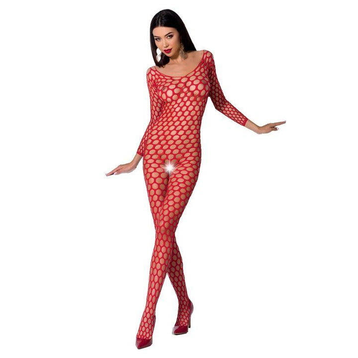 PASSION - WOMAN BS077 BODYSTOCKING EINE GRÖSSE ROT - INTIM SPACE Online Sexshop