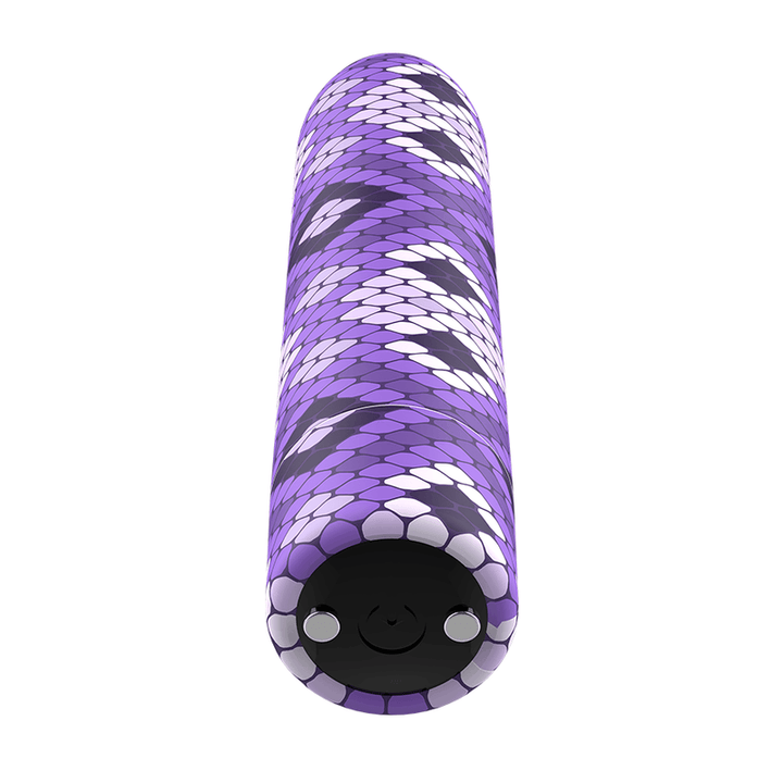 CUSTOM BULLETS - RECHARGEABLE SNAKE PURPLE MAGNETIC BULLET 10V - INTIM SPACE Online Sexshop