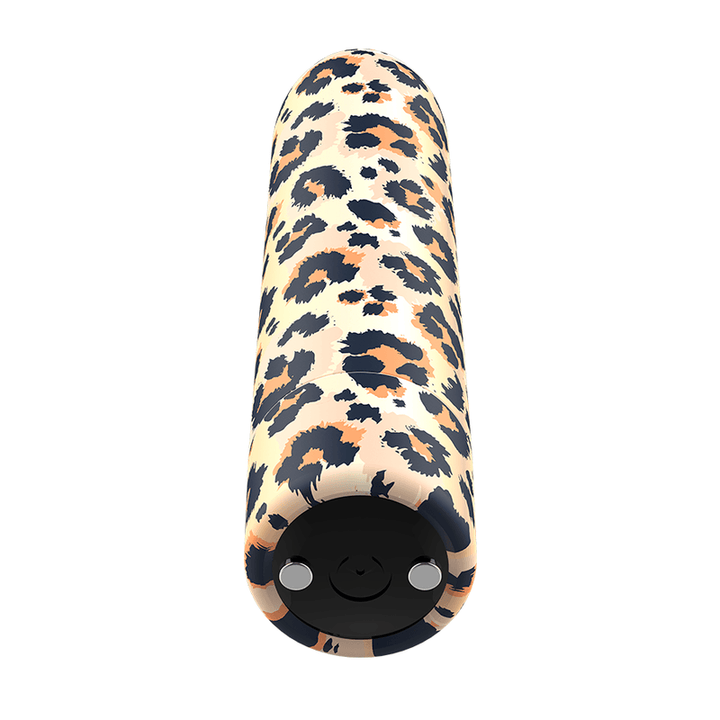 CUSTOM BULLETS - RECHARGEABLE BULLET LEOPARD 10 INTENSITIES - INTIM SPACE Online Sexshop