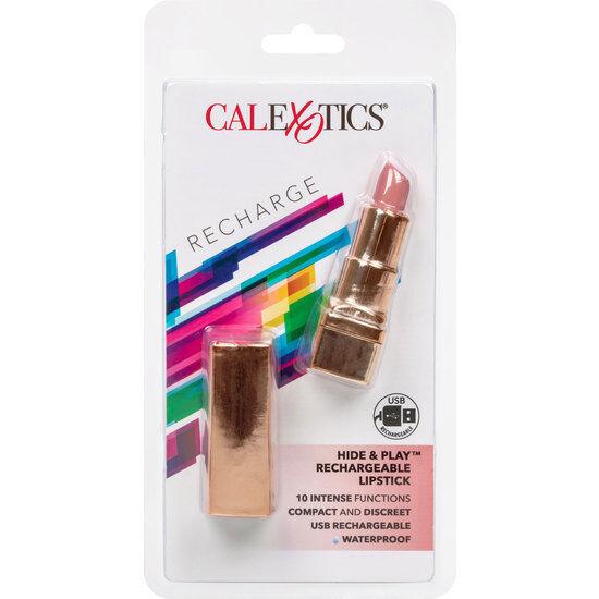 CALEXOTICS - BALA WIEDERAUFLADBARER LIPPENSTIFT HIDE - PLAY ZARTES ROSA - INTIM SPACE Online Sexshop