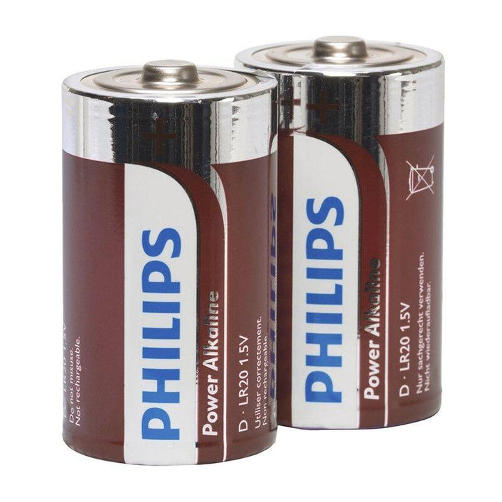 PHILIPS - POWER ALKALINE PILA - LR20 BLISTER - 2 - INTIM SPACE Online Sexshop