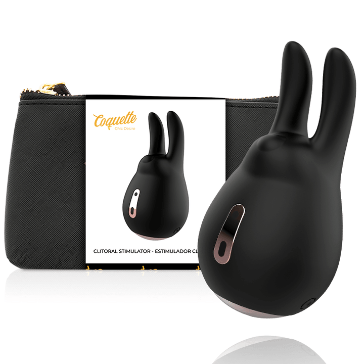 COQUETTE CHIC DESIRE - KLITORIALSTIMULATOR SCHWARZ - GOLD - INTIM SPACE Online Sexshop