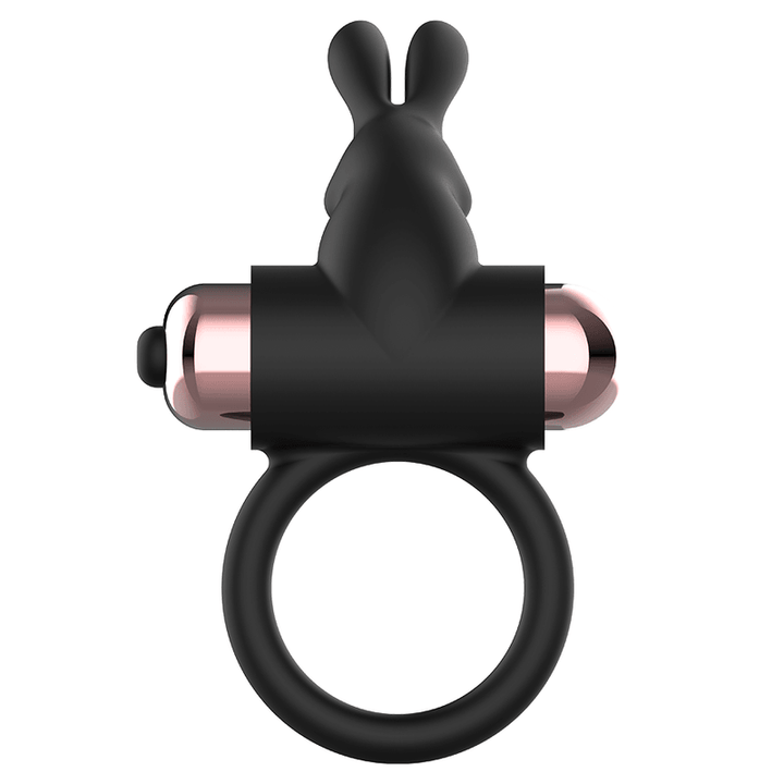 COQUETTE CHIC DESIRE - COCKRING MIT VIBRATOR SCHWARZ/ GOLD - INTIM SPACE Online Sexshop