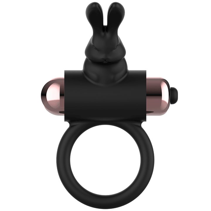 COQUETTE CHIC DESIRE - COCKRING MIT VIBRATOR SCHWARZ/ GOLD - INTIM SPACE Online Sexshop