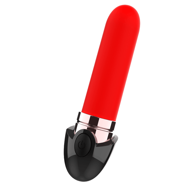 COQUETTE CHIC DESIRE - VIBRATOR WIEDERAUFLADBARER LIPPENSTIFT SCHWARZ/GOLD - INTIM SPACE Online Sexshop