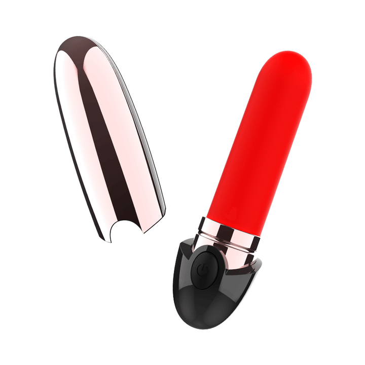 COQUETTE CHIC DESIRE - VIBRATOR WIEDERAUFLADBARER LIPPENSTIFT SCHWARZ/GOLD - INTIM SPACE Online Sexshop