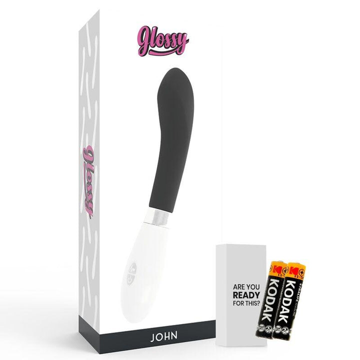 GLOSSY - JOHN VIBRATOR SCHWARZ - INTIM SPACE Online Sexshop