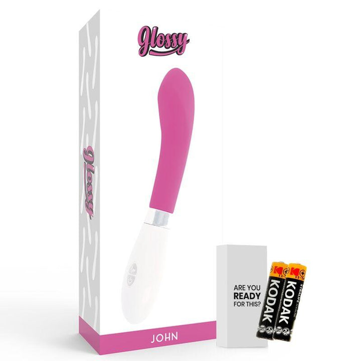 GLOSSY - JOHN VIBRATOR ROSA - INTIM SPACE Online Sexshop