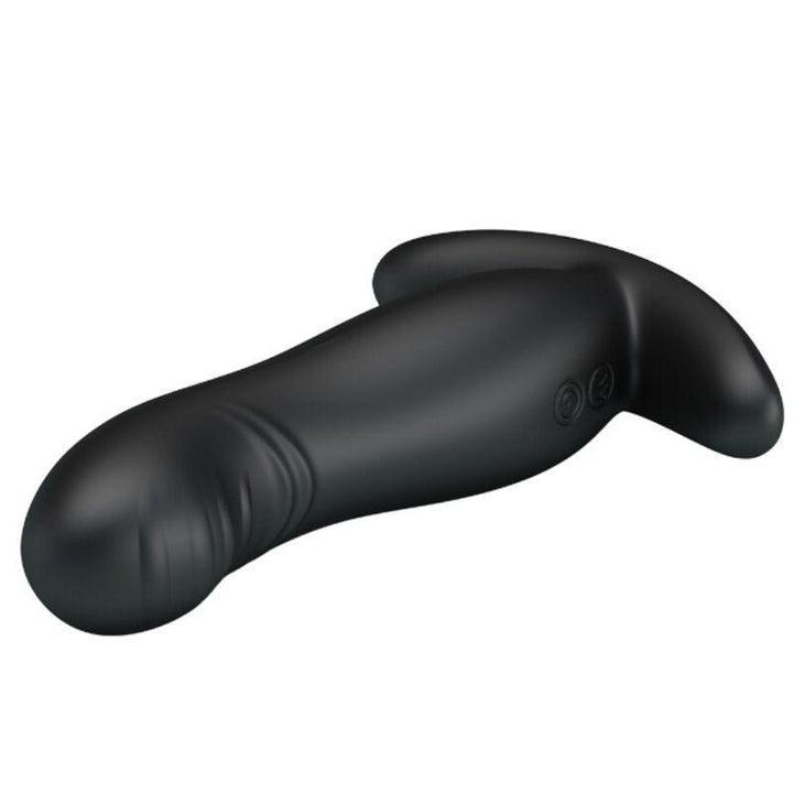 MR PLAY - WIEDERAUFLADBARES SCHWARZES PROSTATAMASSAGER - INTIM SPACE Online Sexshop