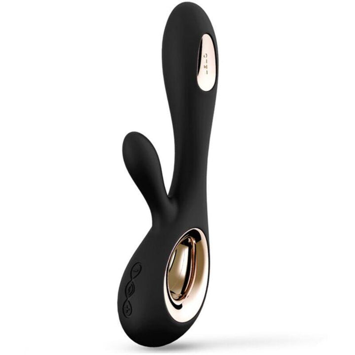 LELO - SORAYA WAVE VIBRATOR KANINCHEN SCHWARZ - INTIM SPACE Online Sexshop