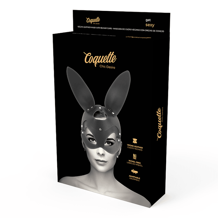 COQUETTE CHIC DESIRE - VEGANE LEDERMASKE MIT HASENOHREN - INTIM SPACE Online Sexshop