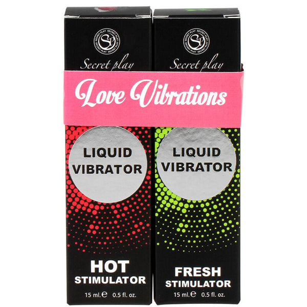 SECRETPLAY - LIQUID VIBRATOR LOVE VIBRATIONS PACK - INTIM SPACE Online Sexshop