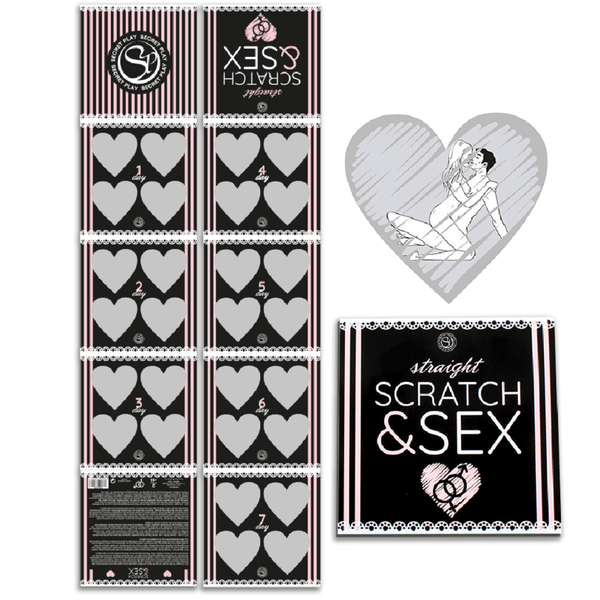 SECRETPLAY - SCRATCH - SEX-SPIEL FÜR HETERE PAARE (ES/EN/FR/PT/DE) - INTIM SPACE Online Sexshop