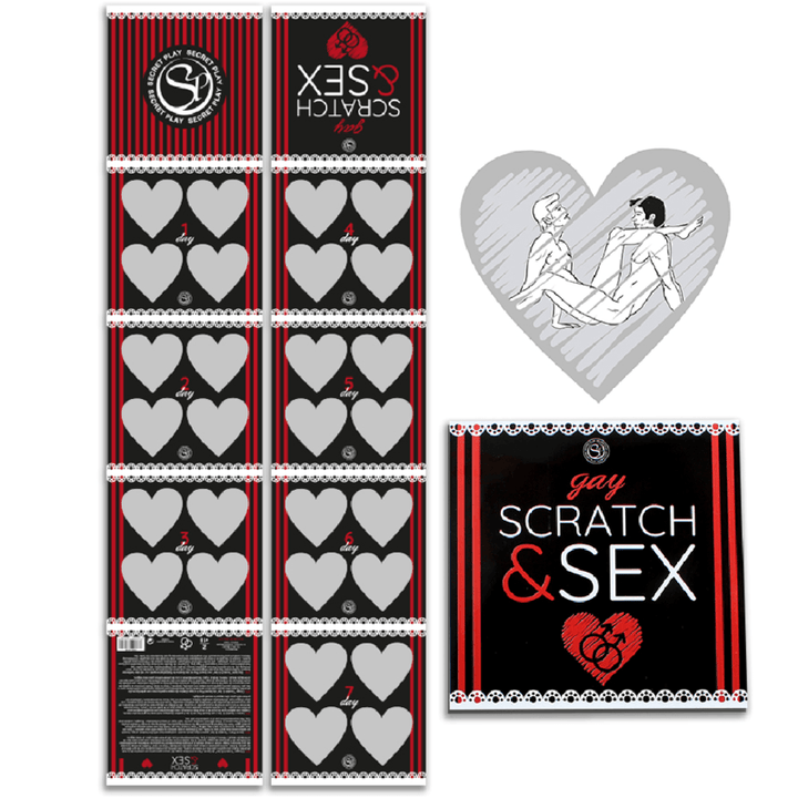 SECRETPLAY - SCRATCH - SEX GAY PAARE SPIEL (ES/EN/FR/PT/DE) - INTIM SPACE Online Sexshop