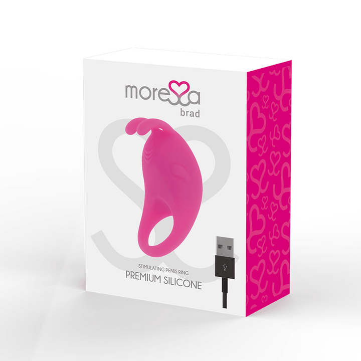 MORESSA - BRAD PREMIUM SILIKON WIEDERAUFLADBAR ROSA - INTIM SPACE Online Sexshop