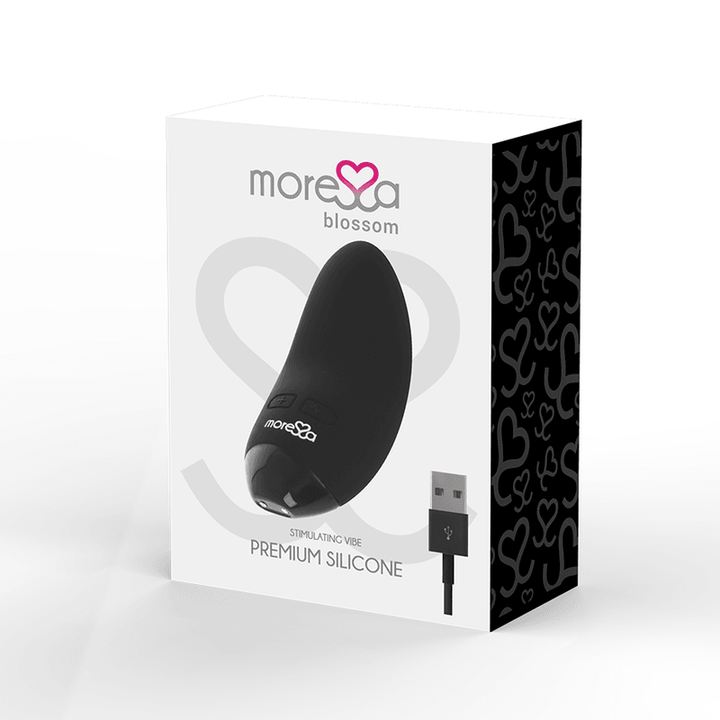 MORESSA - BLOSSOM SCHWARZER VIBRATOR - INTIM SPACE Online Sexshop