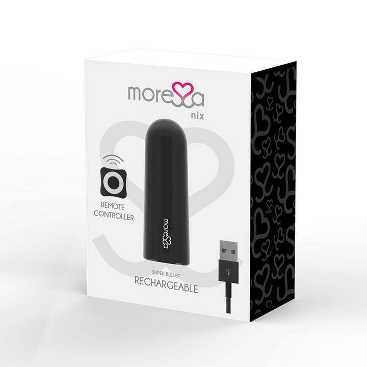 MORESSA - NIX VIBRATOR FERNBEDIENUNG SCHWARZ - INTIM SPACE Online Sexshop