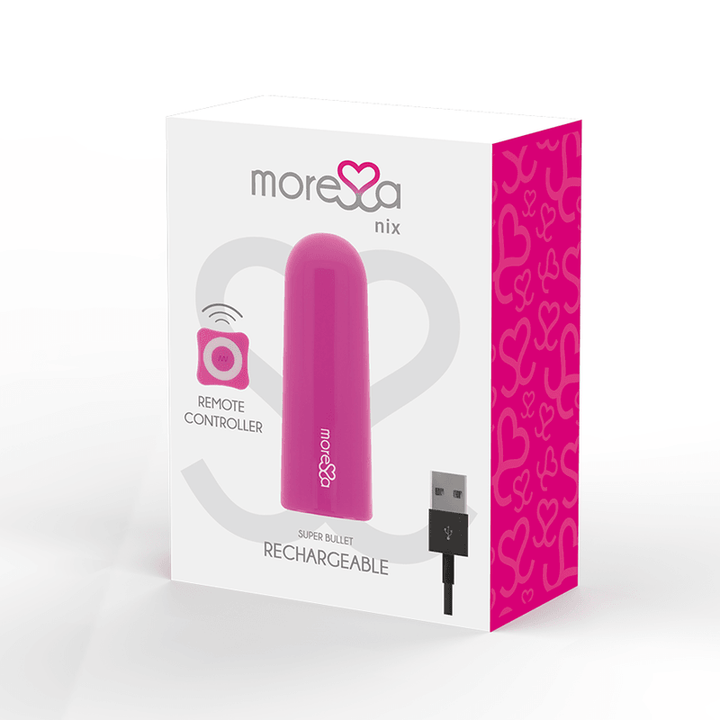 MORESSA - NIX VIBRATOR FERNBEDIENUNG ROSA - INTIM SPACE Online Sexshop