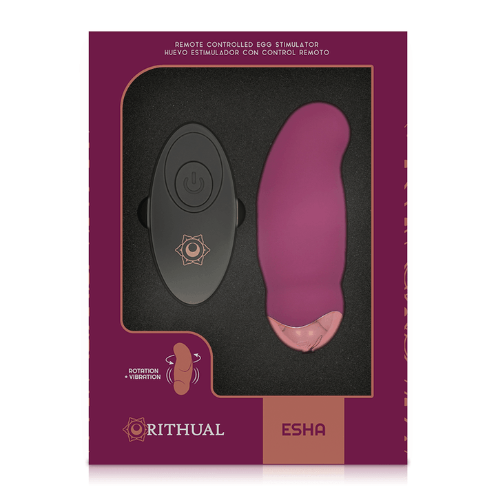 RITHUAL - ESHA EGG FERNBEDIENUNGSSYSTEM ROTATION - VIBRATION - INTIM SPACE Online Sexshop