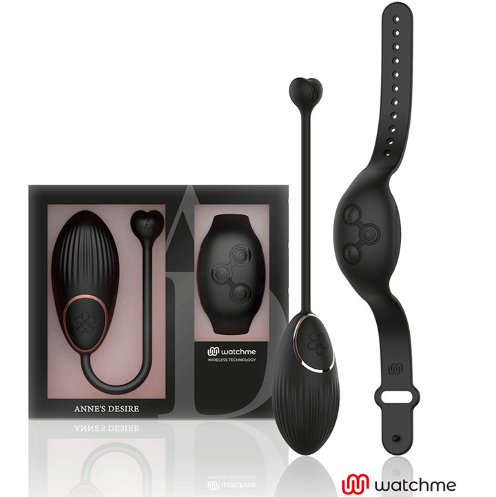 ANNE'S DESIRE - EGG FERNBEDIENUNGSTECHNOLOGIE WATCHME SCHWARZ - INTIM SPACE Online Sexshop