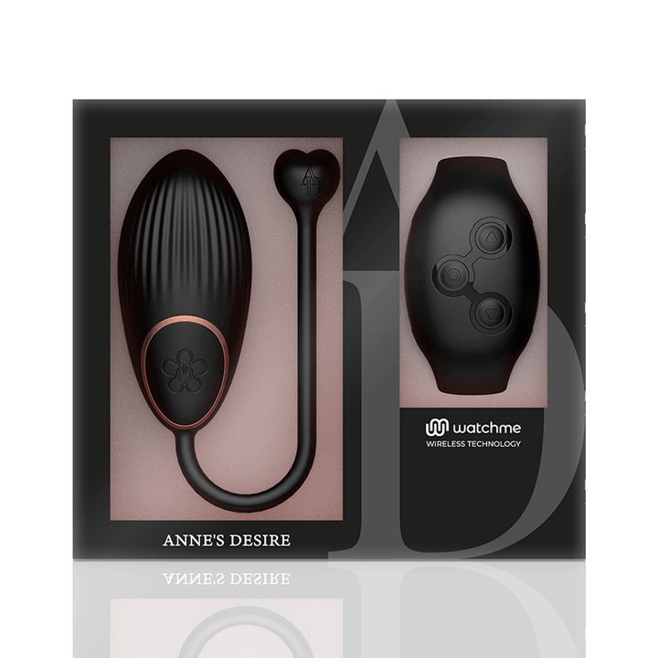 ANNE'S DESIRE - EGG FERNBEDIENUNGSTECHNOLOGIE WATCHME SCHWARZ - INTIM SPACE Online Sexshop