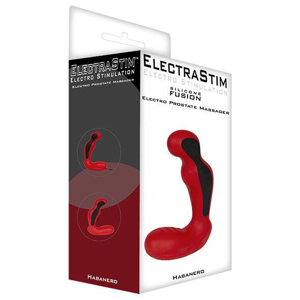 ELECTRASTIM - SILIKON FUSION HABANERO PROSTATAMASSAGER - INTIM SPACE Online Sexshop