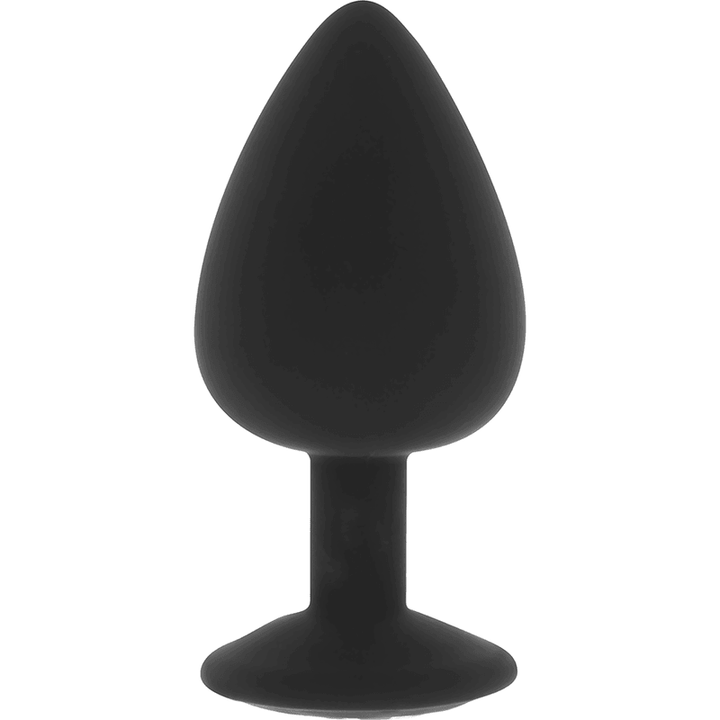 OHMAMA - DIAMANT-ANALSPlug aus SILIKON, GRÖSSE - 9 CM - INTIM SPACE Online Sexshop