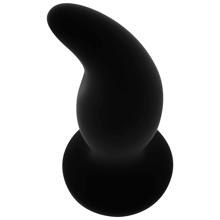 OHMAMA - GEBOGENER SILIKON-ANALSPlug P-Punkt 12 cm - INTIM SPACE Online Sexshop