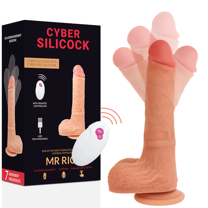 CYBER SILICOCK - FERNBEDIENUNG REALISTISCH MR RICK 20.9 CM -O- - CM - INTIM SPACE Online Sexshop