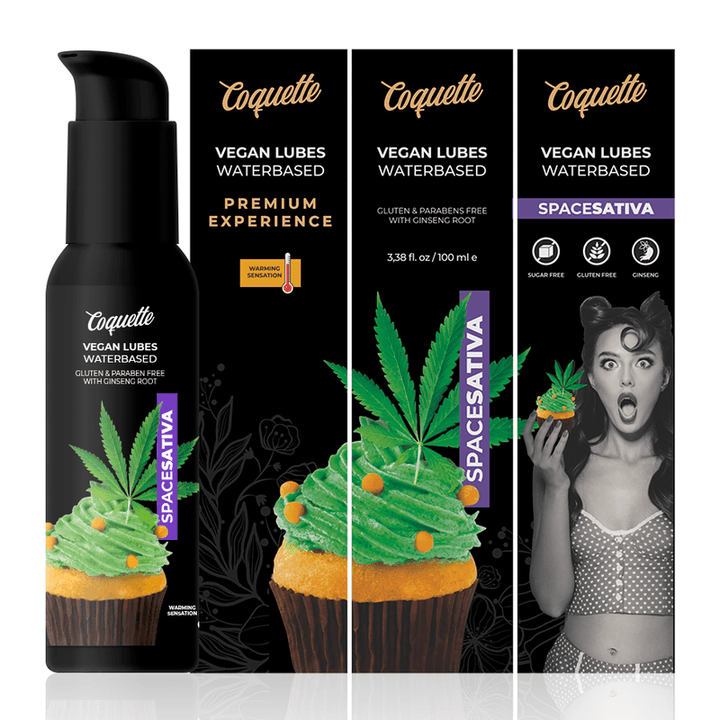 COQUETTE CHIC DESIRE - PREMIUM EXPERIENCE VEGANES SPACE SATIVA-SCHMIERMITTEL 100 ML - INTIM SPACE Online Sexshop