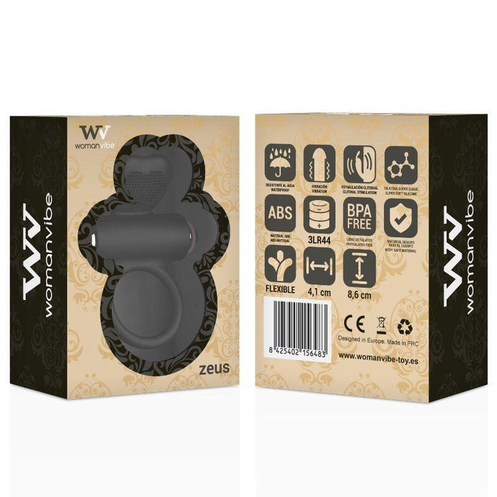 WOMANVIBE - ZEUS SILICONE VIBRATOR RING - INTIM SPACE Online Sexshop