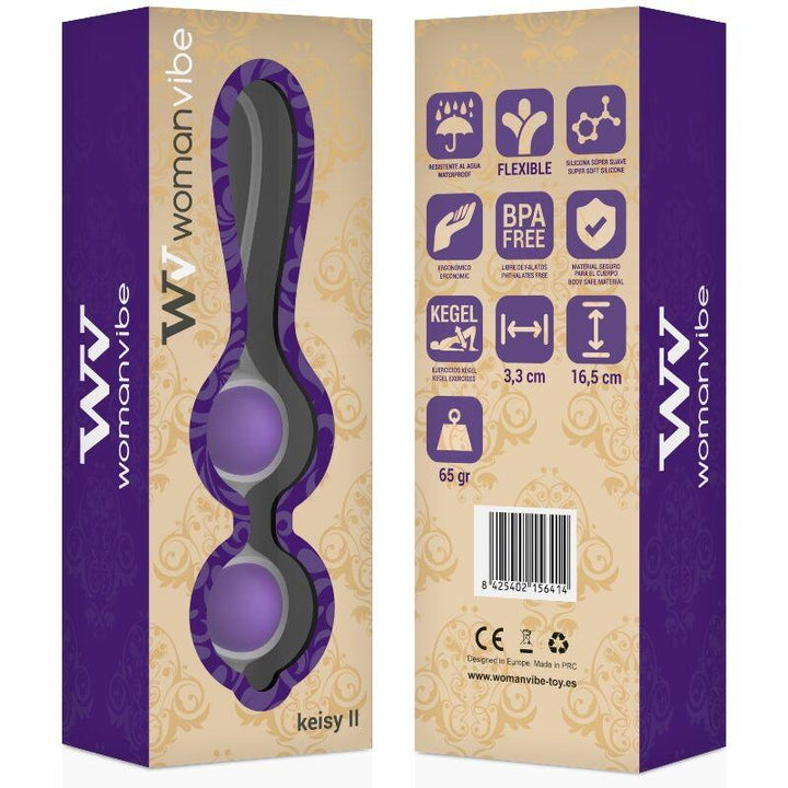 WOMANVIBE - KEISY II SILIKONKUGELN - INTIM SPACE Online Sexshop