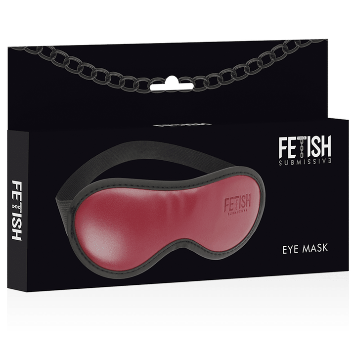 FETISH SUBMISSIVE DARK ROOM - VEGANE LEDERMASKE MIT NEOPRENFUTTER - INTIM SPACE Online Sexshop