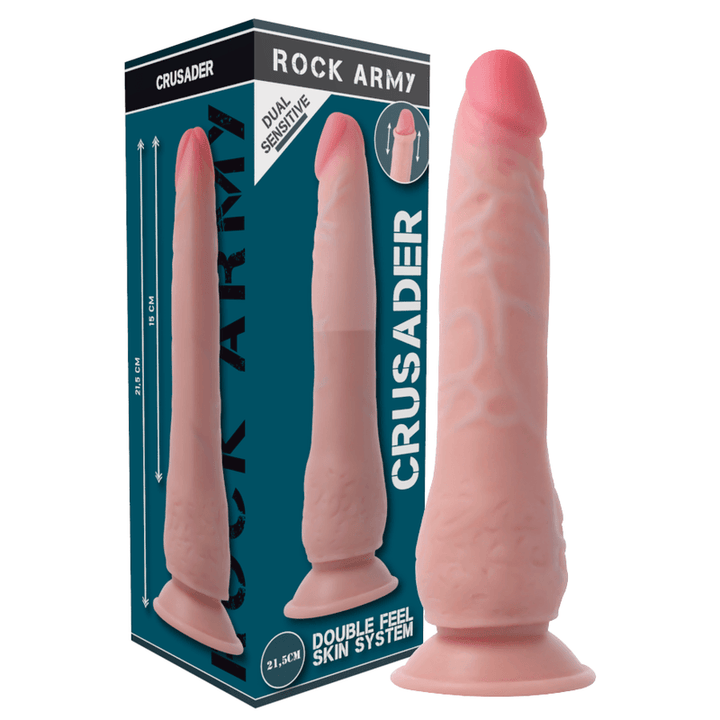 ROCKARMY - GURT - DUAL DENSITY CRUSADER 21.5 CM -O- 4.46 CM - INTIM SPACE Online Sexshop