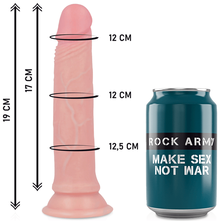 ROCKARMY - HARNESS - FLÜSSIGER SILIKONDILDO PREMIUM AVENGER 19 CM -O- 3.98 CM - INTIM SPACE Online Sexshop