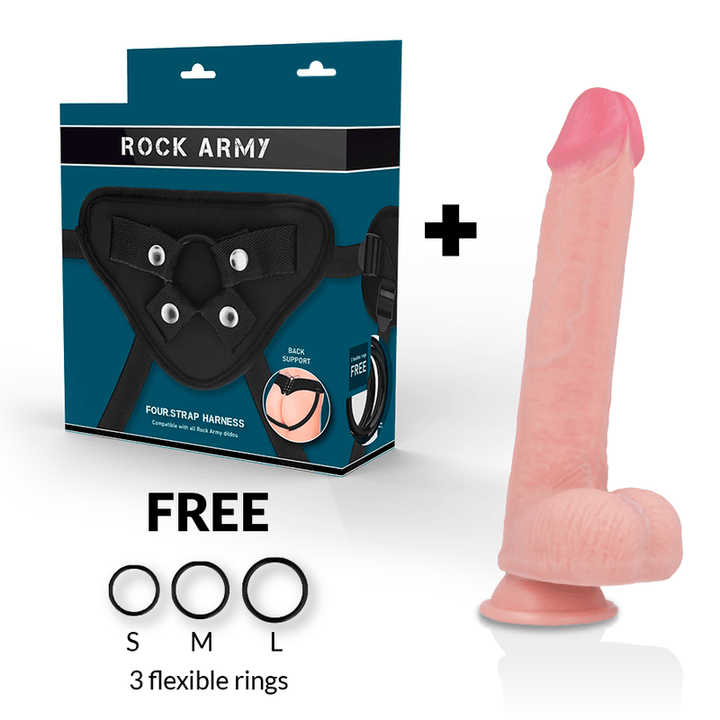 ROCKARMY - ARN - + FLÜSSIGER SILIKON DILDO PREMIUM KINGCOBRA 24 CM -O- 4.77 CM - INTIM SPACE Online Sexshop